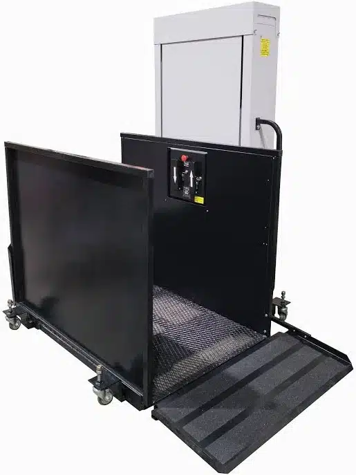 RAM VPL Donated Vertical Platform Lift (VPL) for a Chicago-area veteran